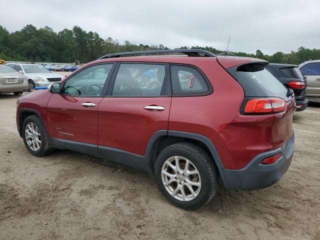 2016 Jeep Cherokee Sport