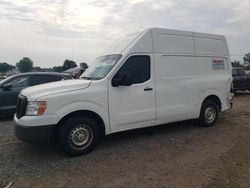 Salvage trucks for sale at Hillsborough, NJ auction: 2018 Nissan NV 2500 S