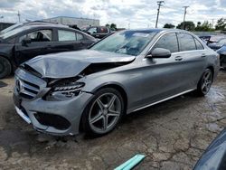 2016 Mercedes-Benz C 300 4matic en venta en Chicago Heights, IL