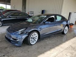 Salvage cars for sale from Copart Homestead, FL: 2022 Tesla Model 3