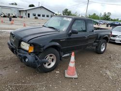 Salvage cars for sale at Pekin, IL auction: 2001 Ford Ranger Super Cab