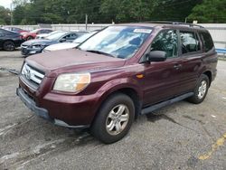 Salvage cars for sale at Eight Mile, AL auction: 2007 Honda Pilot LX