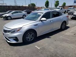 Salvage cars for sale at Wilmington, CA auction: 2019 KIA Optima LX