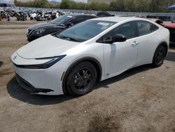 Salvage cars for sale at Las Vegas, NV auction: 2024 Toyota Prius LE