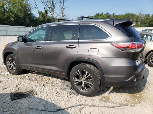 2016 Toyota Highlander XLE