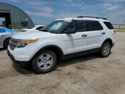 Salvage cars for sale at Wichita, KS auction: 2013 Ford Explorer