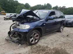 Salvage cars for sale at Mendon, MA auction: 2012 BMW X5 XDRIVE50I