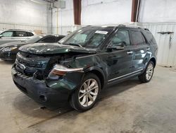 Salvage cars for sale from Copart Milwaukee, WI: 2013 Ford Explorer Limited