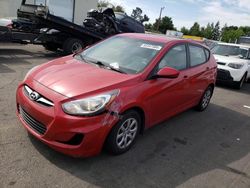 Salvage cars for sale at Woodburn, OR auction: 2014 Hyundai Accent GLS