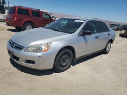 Honda salvage cars for sale: 2007 Honda Accord Value