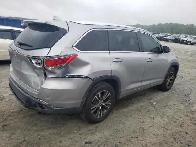 2016 Toyota Highlander XLE