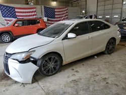 Salvage cars for sale at Columbia, MO auction: 2016 Toyota Camry LE