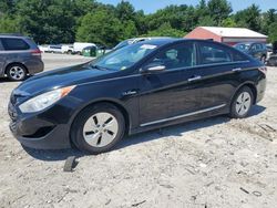 Salvage cars for sale from Copart Mendon, MA: 2013 Hyundai Sonata Hybrid