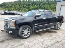 Salvage trucks for sale at Hurricane, WV auction: 2014 Chevrolet Silverado K1500 High Country