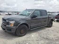 Salvage cars for sale from Copart Houston, TX: 2019 Ford F150 Supercrew