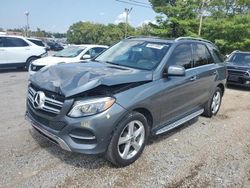 Mercedes-Benz salvage cars for sale: 2018 Mercedes-Benz GLE 350 4matic