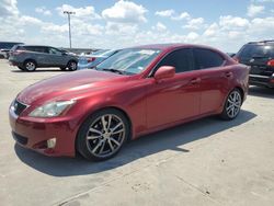 Salvage cars for sale at Wilmer, TX auction: 2008 Lexus IS 250