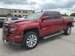 Chevrolet Silverado k1500 lt salvage cars for sale: 2018 Chevrolet Silverado K1500 LT