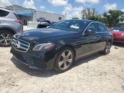 Salvage cars for sale at Opa Locka, FL auction: 2020 Mercedes-Benz E 350