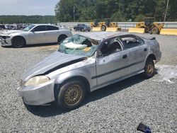 Salvage cars for sale from Copart Concord, NC: 1998 Honda Civic LX