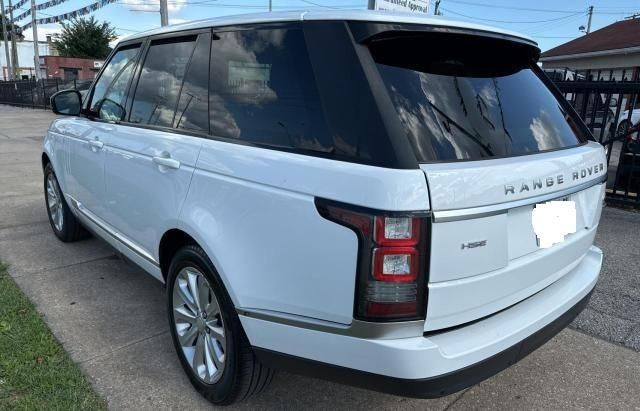 2015 Land Rover Range Rover HSE