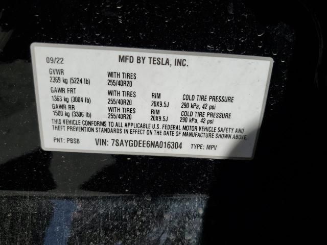 2022 Tesla Model Y