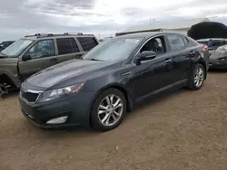 Salvage cars for sale at Brighton, CO auction: 2012 KIA Optima EX