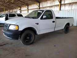 Carros salvage a la venta en subasta: 2001 Ford F150