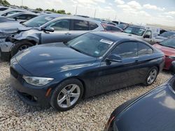 Salvage cars for sale at Temple, TX auction: 2015 BMW 428 I