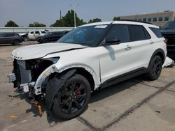 Salvage cars for sale at Littleton, CO auction: 2024 Ford Explorer ST