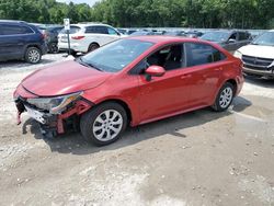 Salvage cars for sale from Copart North Billerica, MA: 2021 Toyota Corolla LE