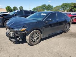 Salvage cars for sale at Moraine, OH auction: 2021 Toyota Camry SE