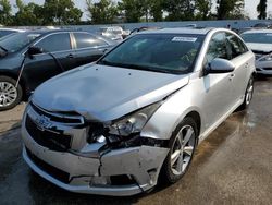 Chevrolet salvage cars for sale: 2014 Chevrolet Cruze LT