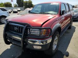 Salvage cars for sale at Martinez, CA auction: 2003 Toyota Tacoma Double Cab Prerunner