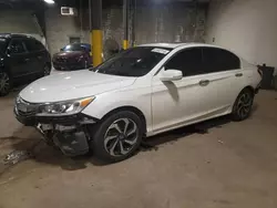 Salvage cars for sale from Copart Chalfont, PA: 2016 Honda Accord EX