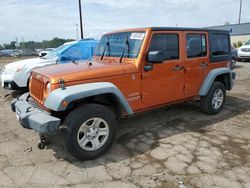 Jeep Wrangler Unlimited Sport salvage cars for sale: 2011 Jeep Wrangler Unlimited Sport