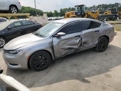 Salvage cars for sale at Windsor, NJ auction: 2016 Chrysler 200 Limited