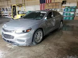 Salvage cars for sale at North Las Vegas, NV auction: 2017 Chevrolet Malibu LT