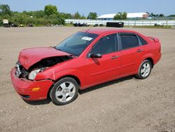 Salvage cars for sale at Columbia Station, OH auction: 2007 Ford Focus ZX4