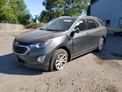 Salvage cars for sale at Portland, OR auction: 2018 Chevrolet Equinox LT