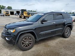 Jeep salvage cars for sale: 2017 Jeep Grand Cherokee Limited