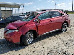 Salvage cars for sale at Tifton, GA auction: 2010 Lexus RX 350