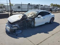 Salvage cars for sale at Sacramento, CA auction: 2024 Audi E-TRON GT Premium Plus