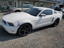 Salvage cars for sale at Earlington, KY auction: 2012 Ford Mustang GT