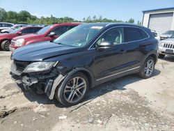 Salvage cars for sale at Duryea, PA auction: 2015 Lincoln MKC