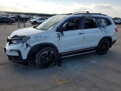 Salvage cars for sale at Grand Prairie, TX auction: 2022 Honda Pilot SE