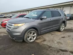 Salvage cars for sale at Louisville, KY auction: 2011 Ford Explorer Limited