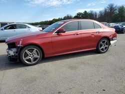 Mercedes-Benz salvage cars for sale: 2017 Mercedes-Benz E 300 4matic