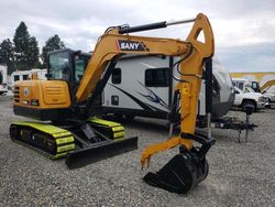 Salvage trucks for sale at Graham, WA auction: 2022 Suie 2022 Sany SY60C