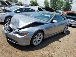 2005 BMW 645 CI Automatic en venta en Elgin, IL